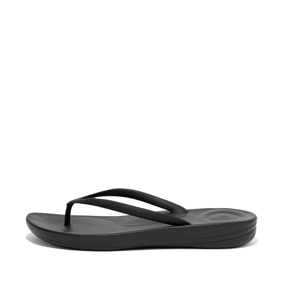 Fitflop Ergonomic Flip-Flops All Black