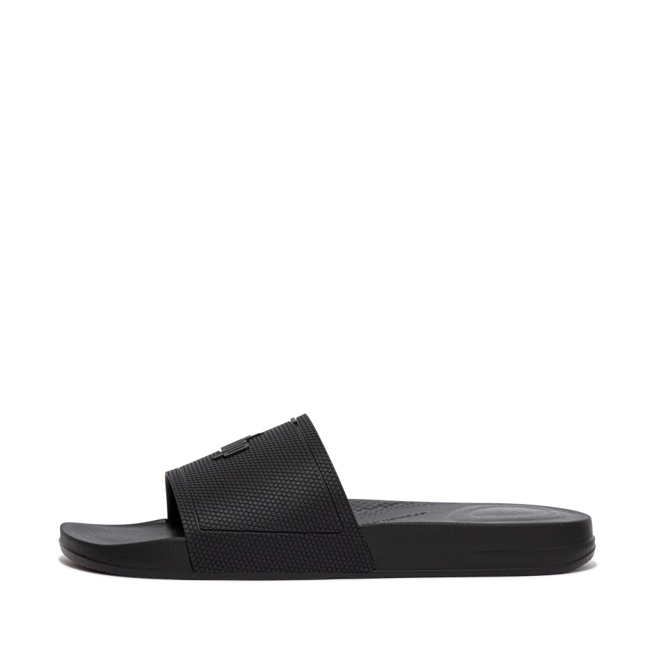 Fitflop Mens Pool Slides All Black