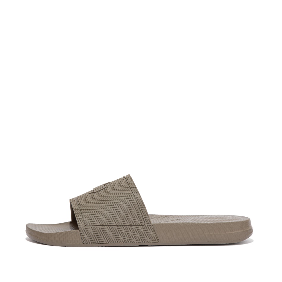 Fitflop Mens Pool Slides Timberwolf