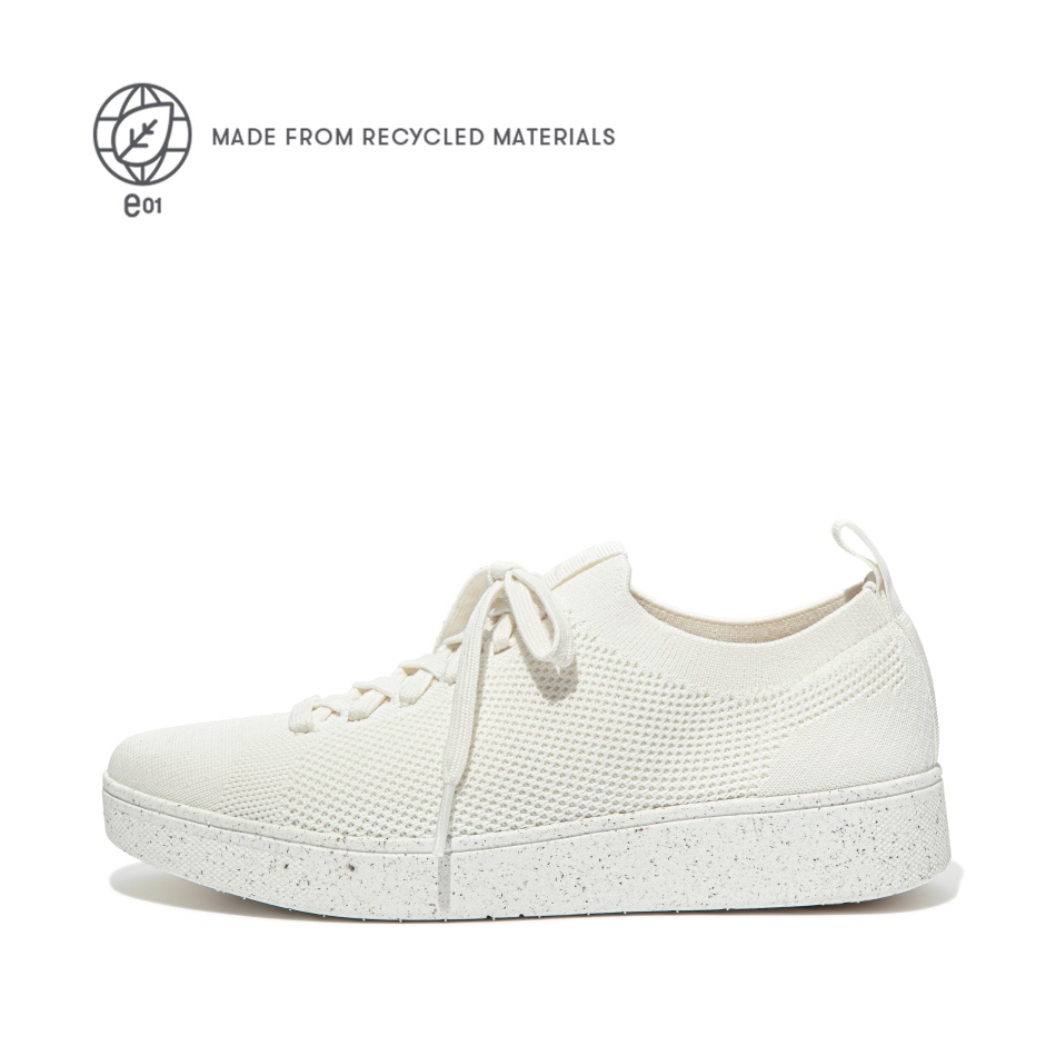 Fitflop Multi-Knit Trainers Cream