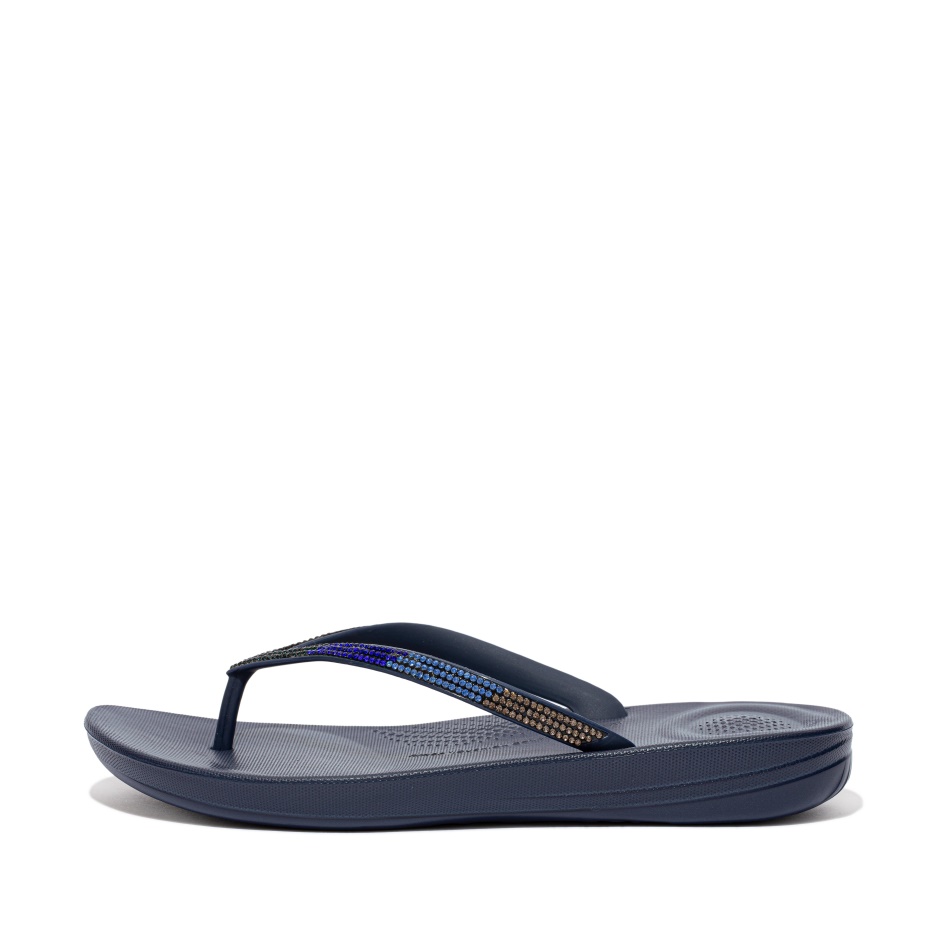 Fitflop Ombré Sparkle Flip-Flops Midnight Navy