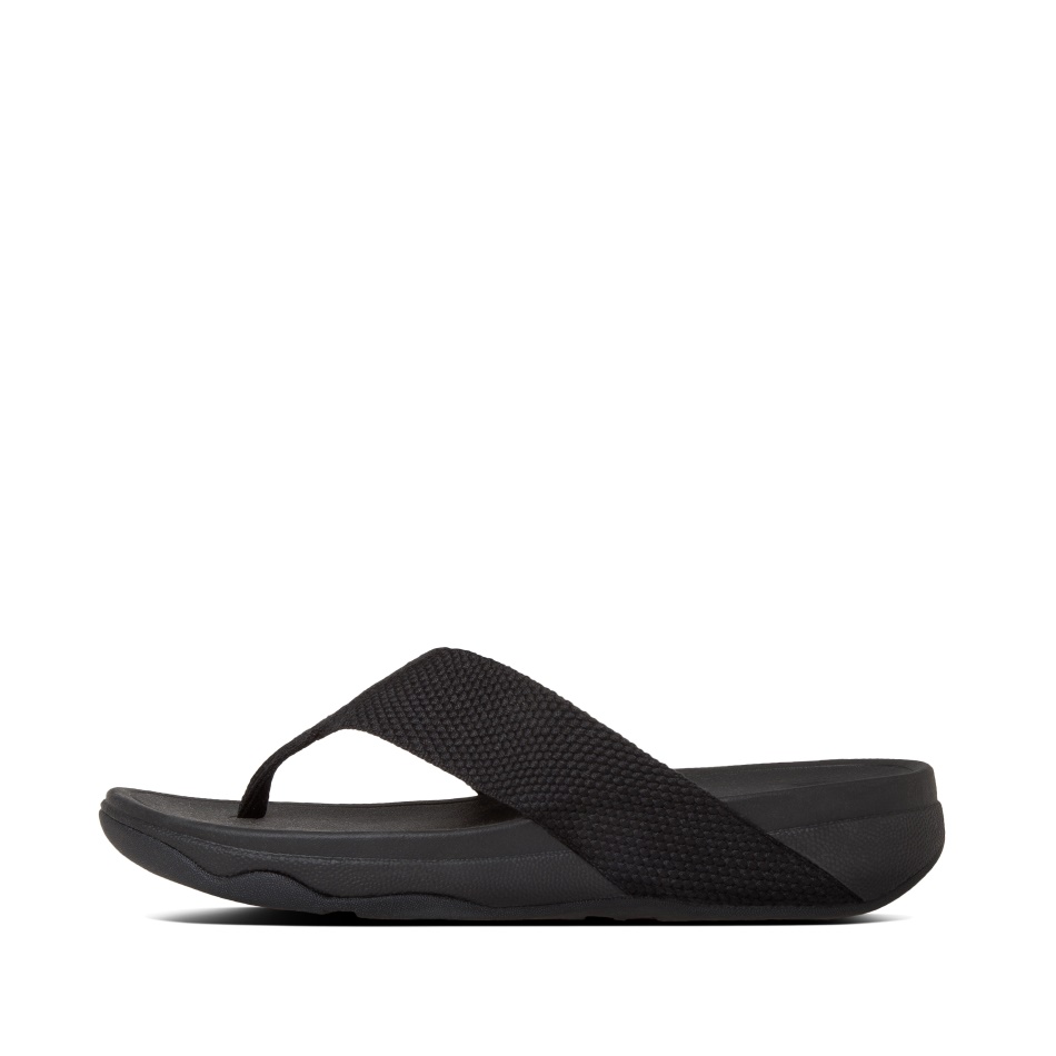 Fitflop Toe-Post Sandals Black