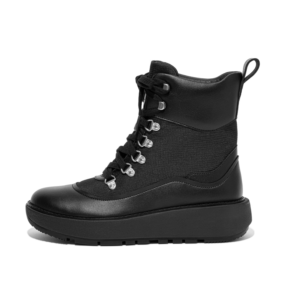 Fitflop Water-Resistant Ankle Boots All Black